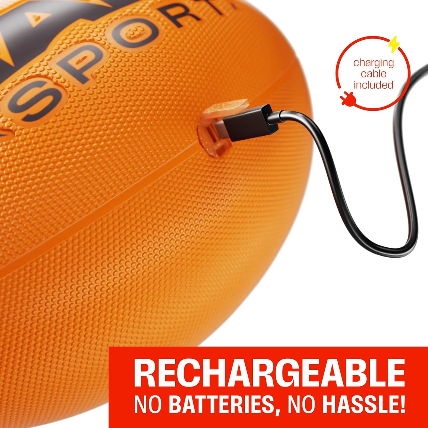 Rechargeable Light up Football.