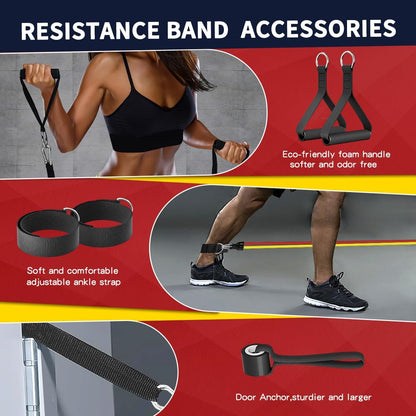 Resistance Bands, Exercise Bands.