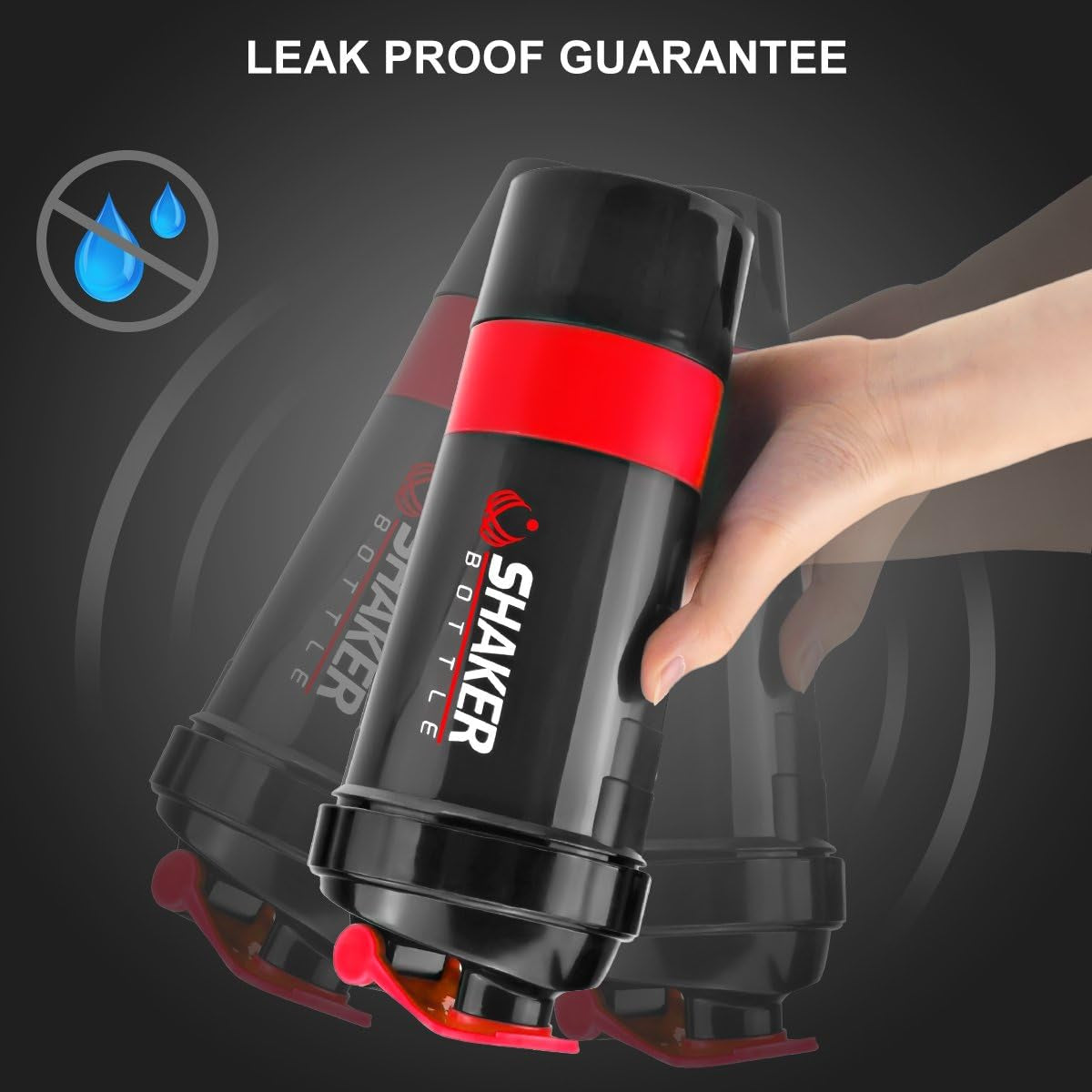 Protein Shaker Bottle.