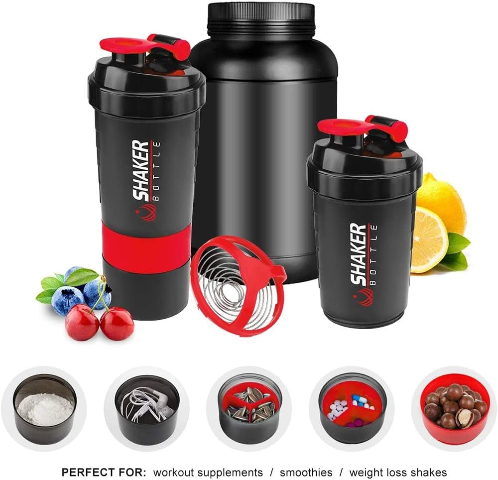 Protein Shaker Bottle.